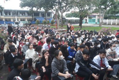Trường THCS Võ Thị Sáu tổ chức Rung chuông vàng cho  học sinh khối 9